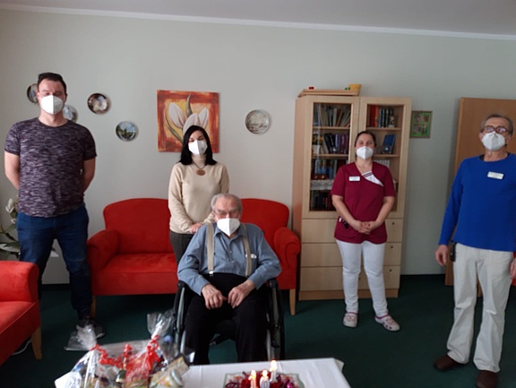 101. Geburstag in Waldershof bei Sozialteam