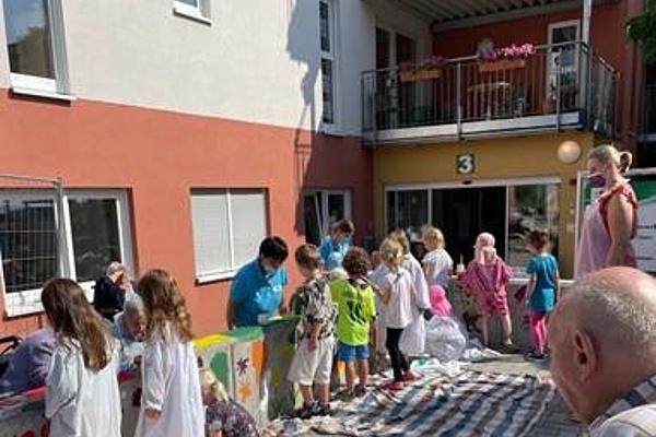Farbenspiel in Hainsacker.
